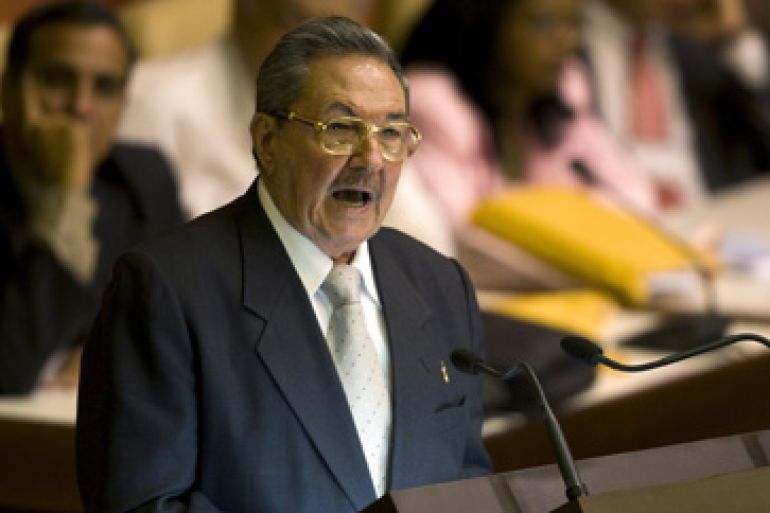 Raul Castro as Cuban president
