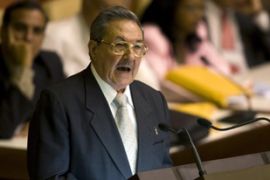 Raul Castro as Cuban president