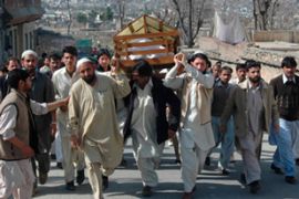 Swat Valley mourners