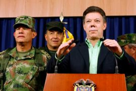 Colombian Defence Minister, Juan Manuel Santos