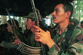 Colombia Farc rebel soldiers