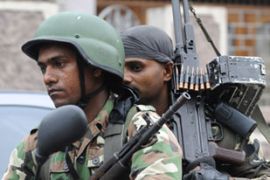 Sri Lankan soldiers