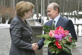 Merkel meets Putin