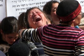 Women mourn Jerusalem seminary deaths