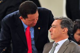 Chavez and Uribe