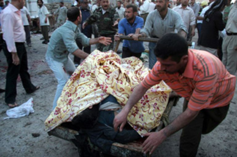 Karbala iraq bomb suicide bomber