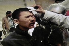 Man injured in Lhasa protest