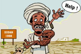 Sudan oil cartoon