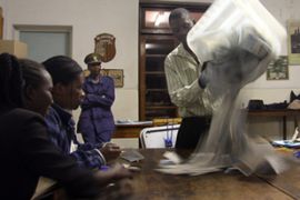 Zimbabwe election counting