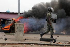 Ivory Coast food prices protests