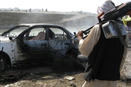 Afghan police security bomb attack helmund helmand