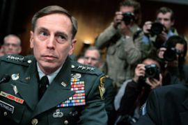 US Army Gen. David Petraeus