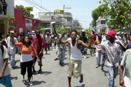 Haitians protest over prices