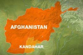 map of afghanistan with kandahar