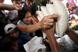 Filipinos rising food prices