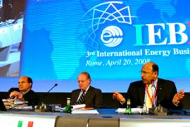 International energy forum in Rome, Italy rising global oil prices
