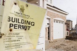 US housing homes construction economy