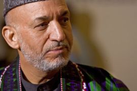 Hamid Karzai close-up