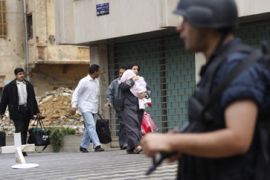 Residents flee Beirut