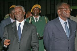 Mugabe and Mbeki