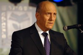 Israel PM Ehud Olmert