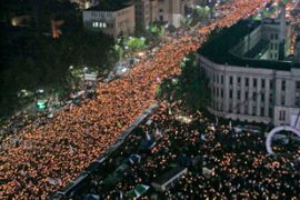 South Korea beef protests