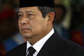 Indonesian President Susilo Bambang Yudhoyono