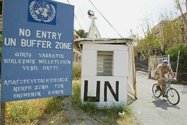united nations no buffer zone in nicosia