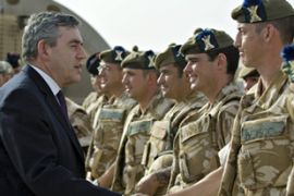 brow troops iraq