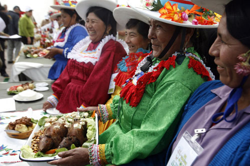 Peru guinea pig festival