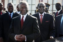 Thabo Mbeki, Robert Mugabe
