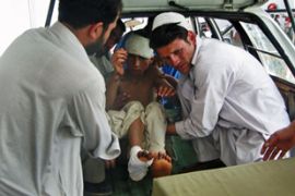 afghanistan nato strike boy injured