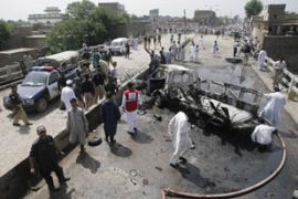 Pakistan air forces bomb attack Peshawar