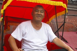 beijing voices rickshaw man al jazeera