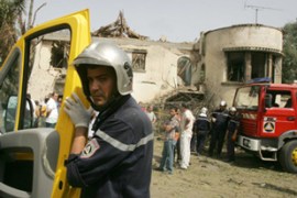 algeria bomb blast