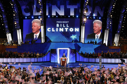 bill clinton denver democrat convention