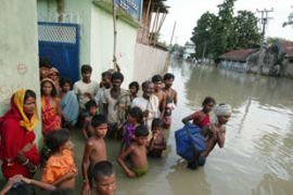 India flood victims Bihar