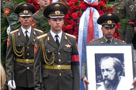 Solzhenitsyn funeral