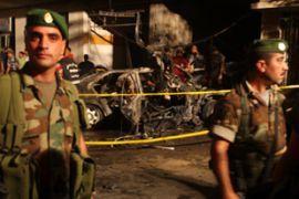 bomb blast near beirut assassination car attack saleh aridi