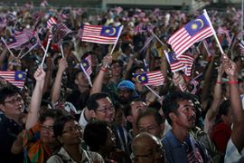 malaysia opposition pakatan rakyat rally