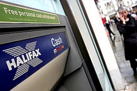 Halifax (HBOS) ATM machine