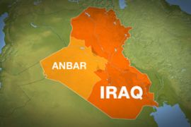 map anbar iraq