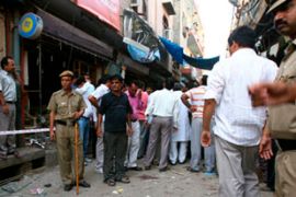 Delhi bombing blasts police