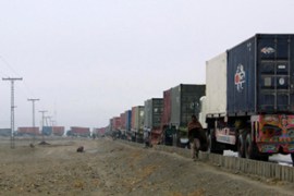 pakistan trucks to nato