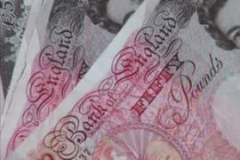 UK fifty pound note
