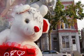 drug deaths teddy in US city of Baltimore