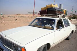 Iraqi chrsitians leave Mosul