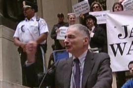 Ralph Nader protest