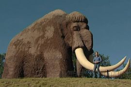 Mammoth discovery in northern Siberia.