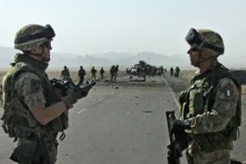 ISAF troops in Afghanistan